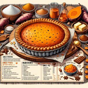 Nationalgericht Barbados: Sweet Potato Pie (Rezept)