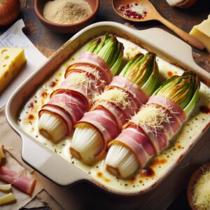 Nationalgericht Belgien: Gegratineerde Witloof (Rezept)