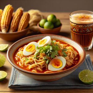 Nationalgericht Bolivien: Ají de Fideos (Rezept)