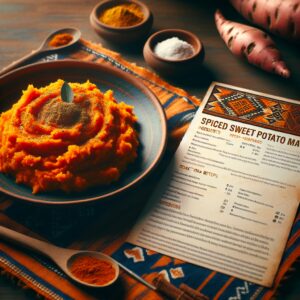 Nationalgericht Botswana: Spiced Sweet Potato Mash (Rezept)