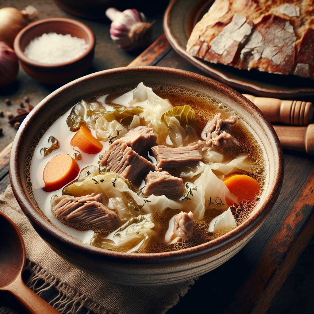 Nationalgericht Dänemark: #Hvidkålssuppe# (Rezept)