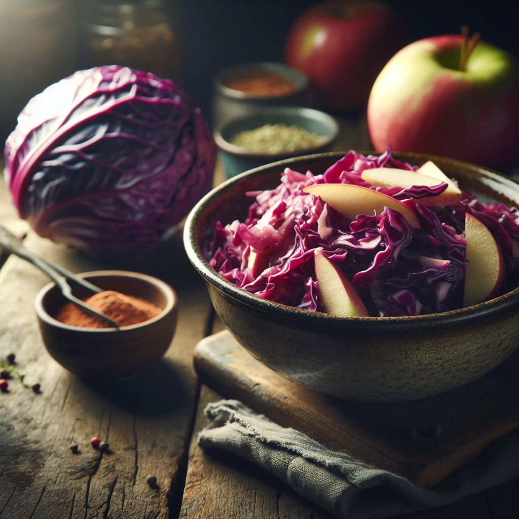 Nationalgericht Deutschland: #Apfelrotkohl# (Rezept)