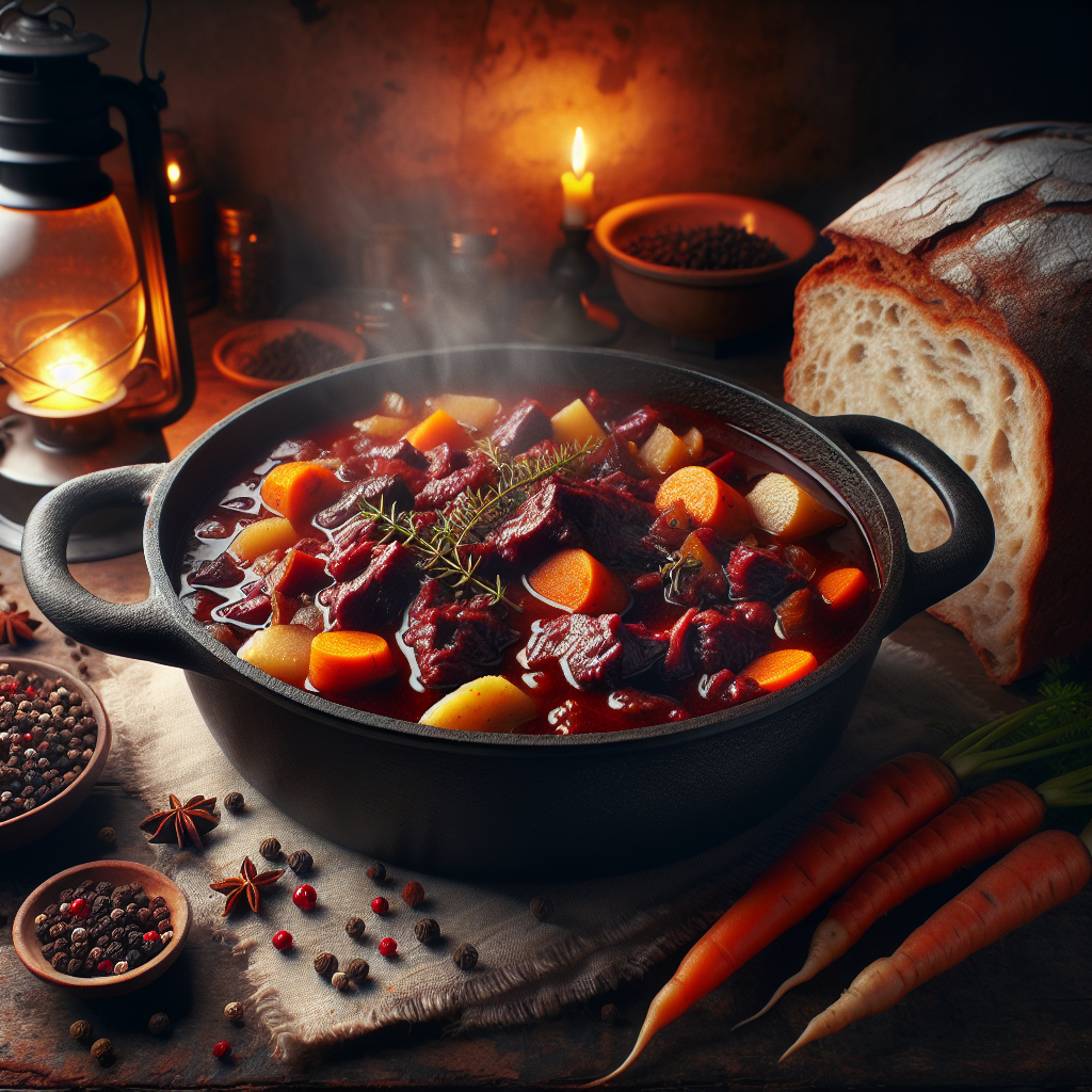 Nationalgericht Deutschland: #Wildgulasch# (Rezept)