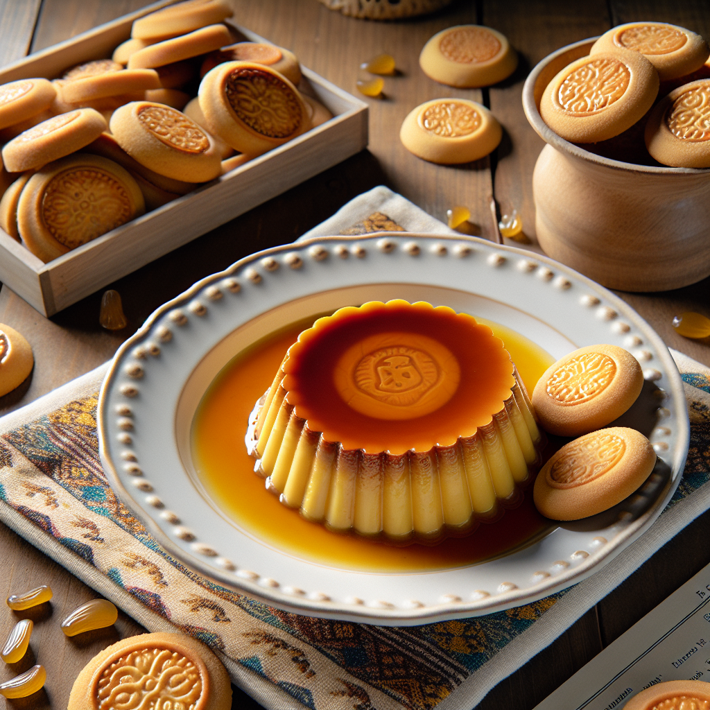 Nationalgericht El Salvador: Galletas Maria con Flan (Rezept)