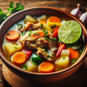 Nationalgericht El Salvador: Sopa de Gallina India (Rezept)