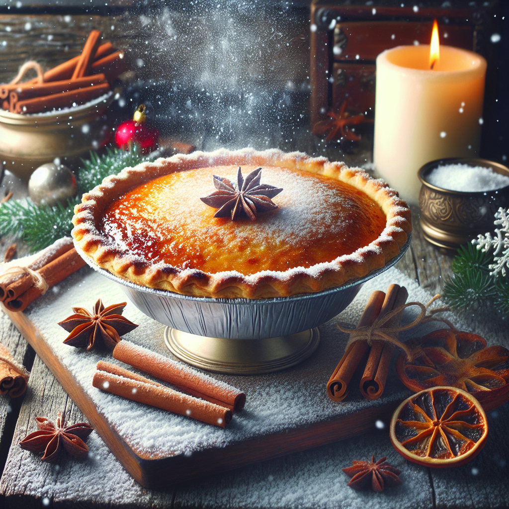 Nationalgericht England: #Winter Pudding Pie# (Rezept)