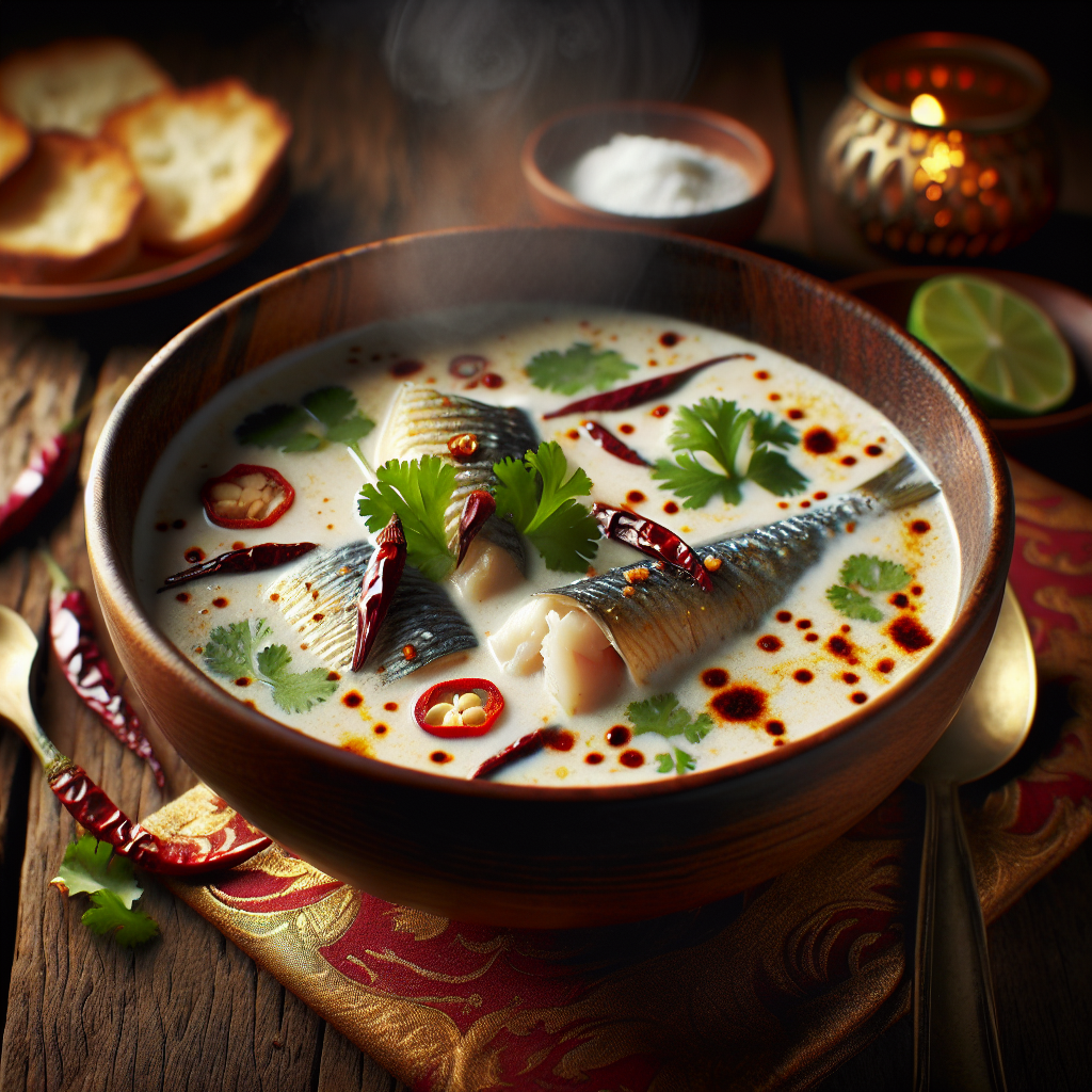 Nationalgericht Fiji: #Spiced Coconut Fish Soup# (Rezept)