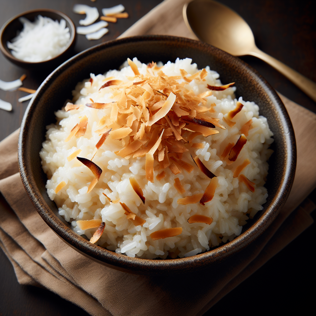 Nationalgericht Fiji: #Sticky Coconut Rice# (Rezept)