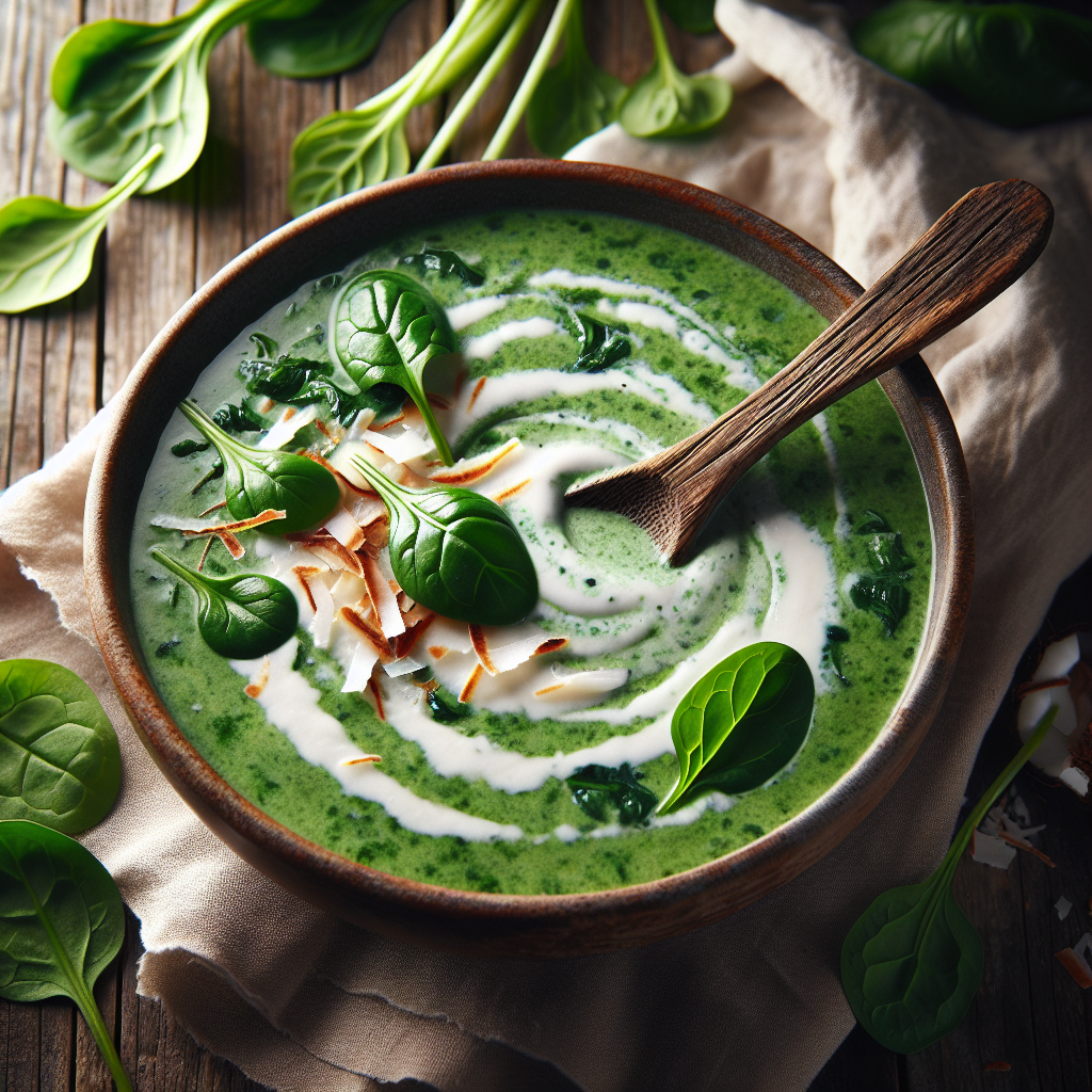 Nationalgericht Fiji: #Watercress and Coconut Soup# (Rezept)