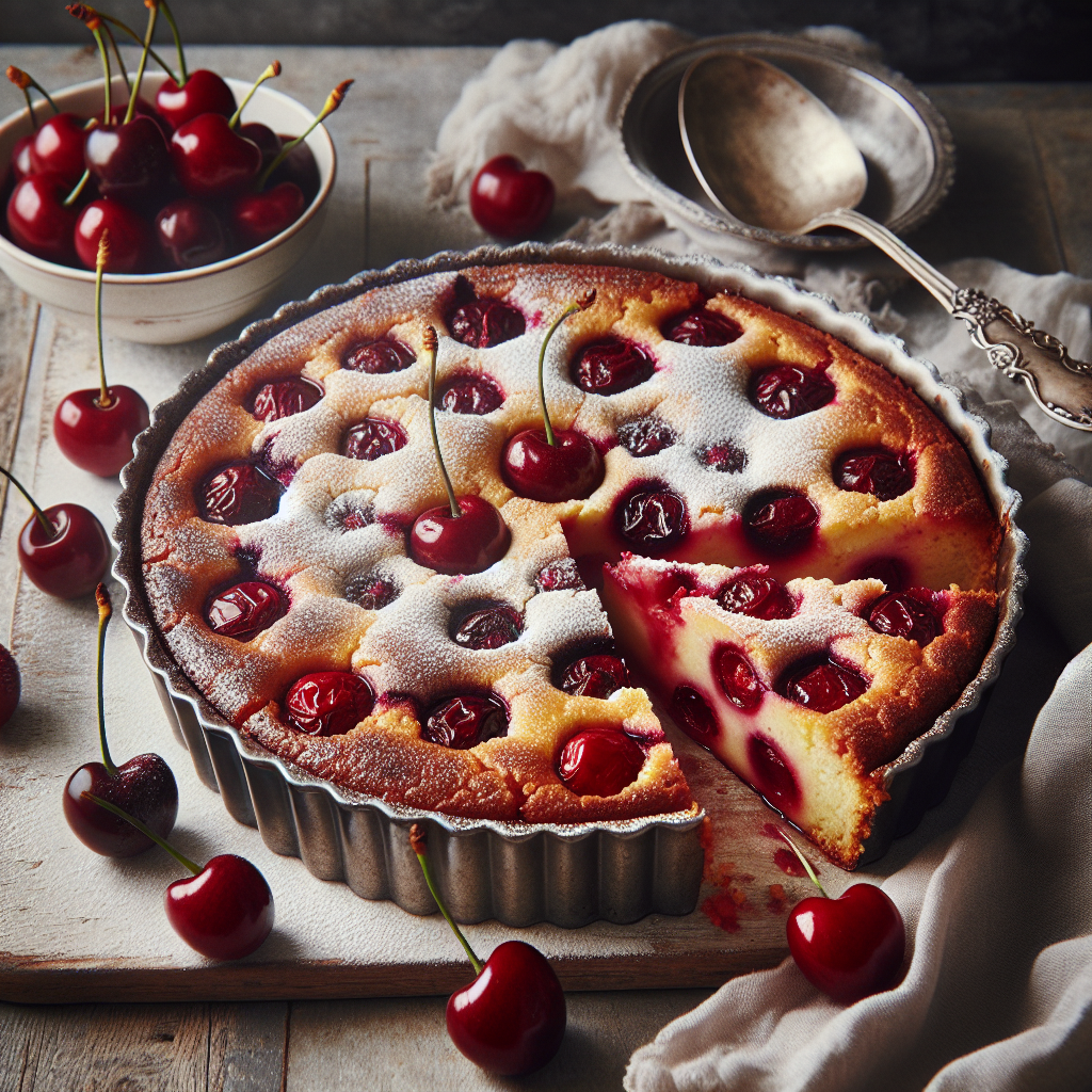 Nationalgericht Frankreich: #Clafoutis aux Cerises# (Rezept)