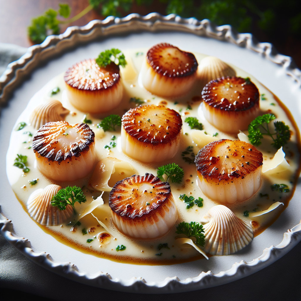 Nationalgericht Frankreich: #Coquilles Saint-Jacques# (Rezept)