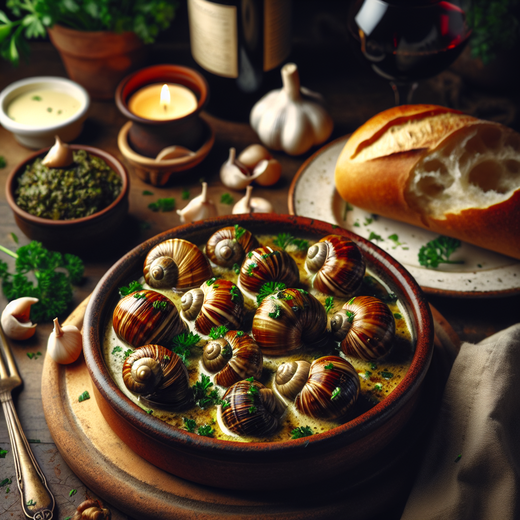 Nationalgericht Frankreich: #Ragoût d’Escargots# (Rezept)