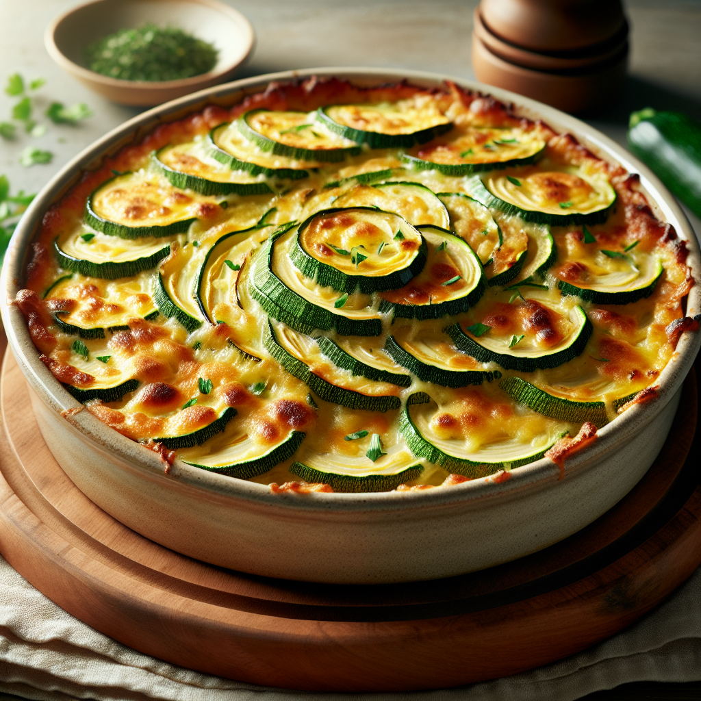 Nationalgericht Griechenland: #Zucchini Gratin# (Rezept)