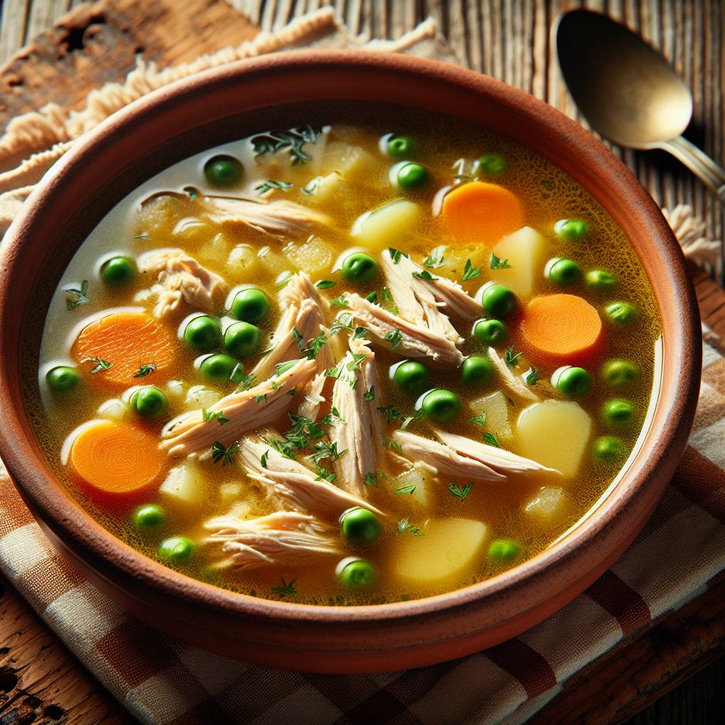 Nationalgericht Guatemala: #Sopa de Gallina con Verduras# (Rezept)