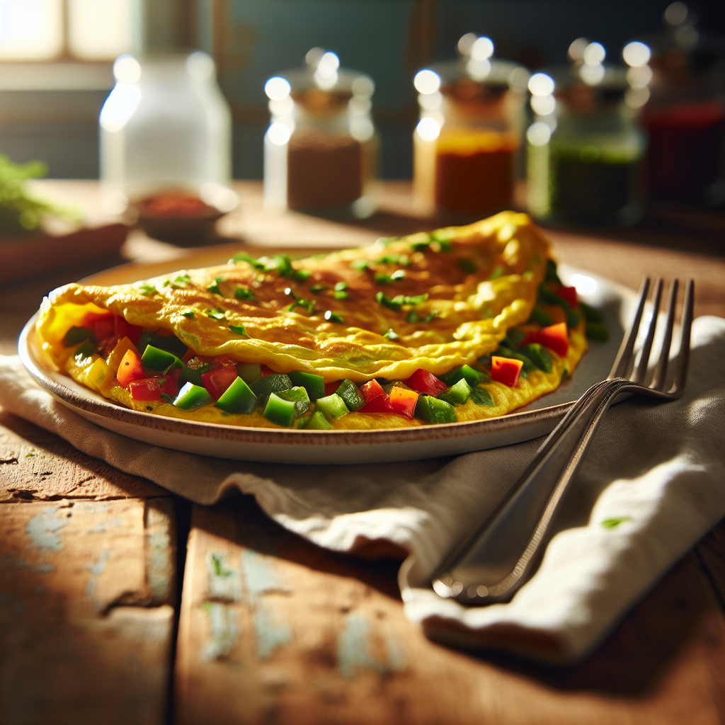 Nationalgericht Guinea: #Omelette aux Légumes# (Rezept)