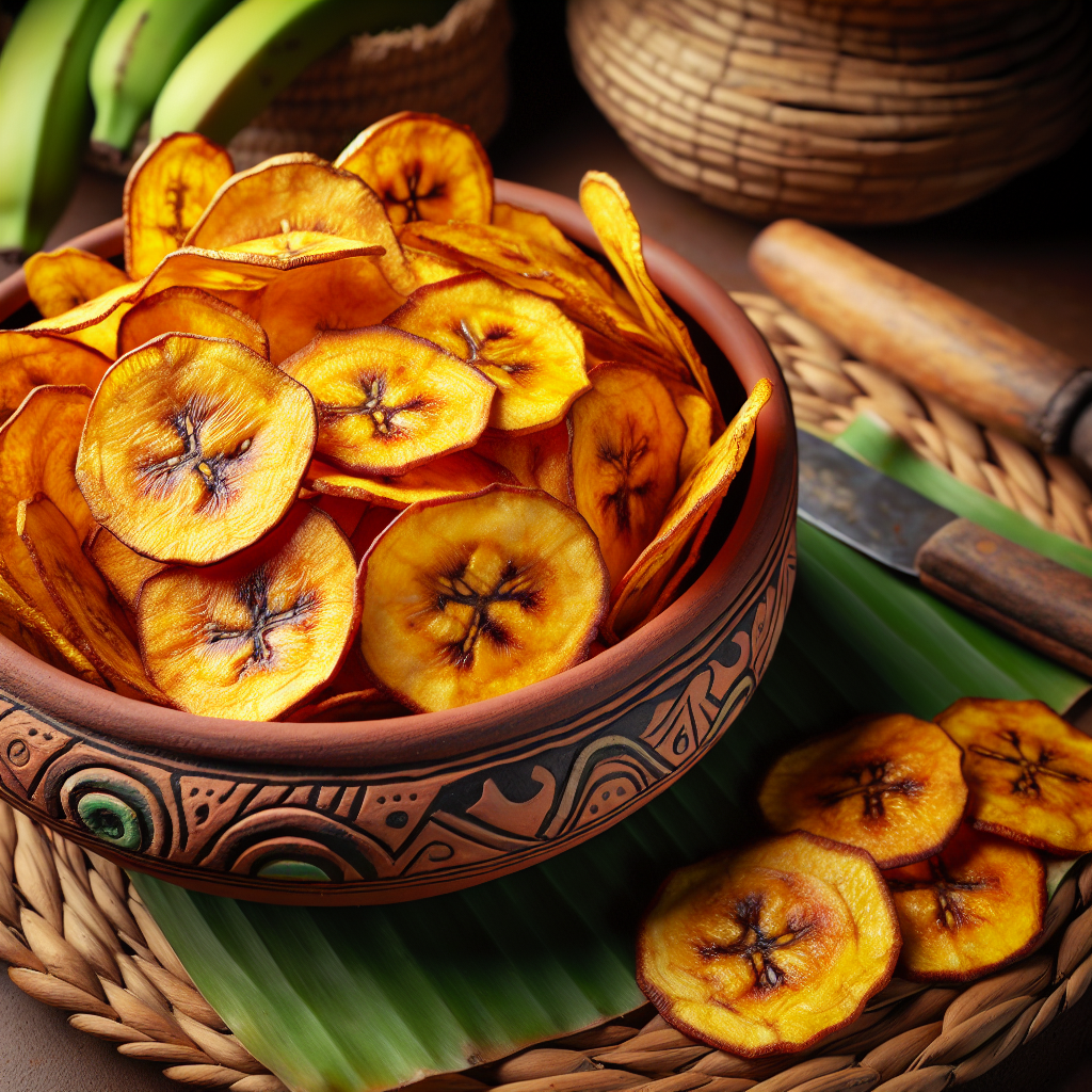 Nationalgericht Guyana: #Plantain Chips# (Rezept)