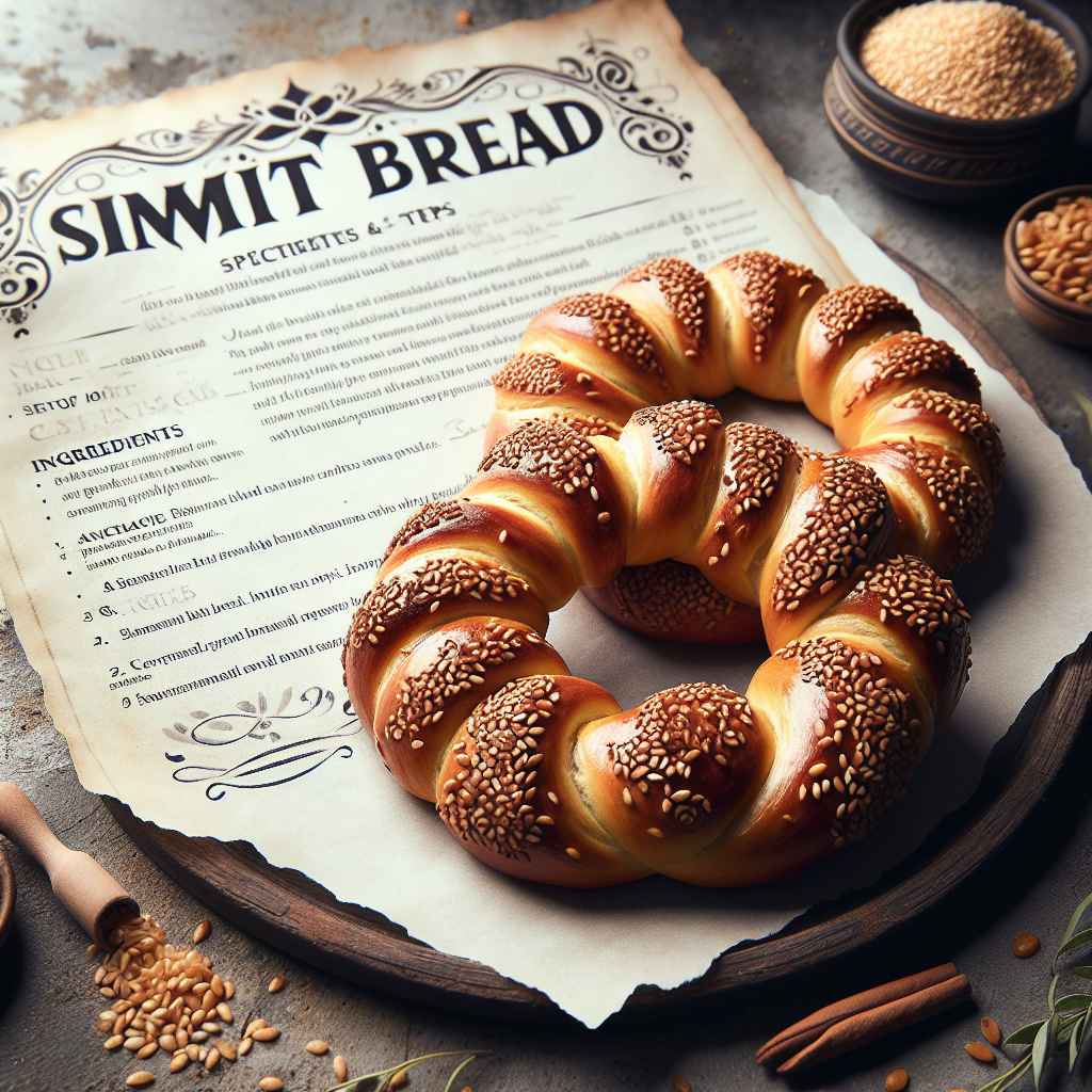 Nationalgericht Ägypten: Simit Bread (Rezept)