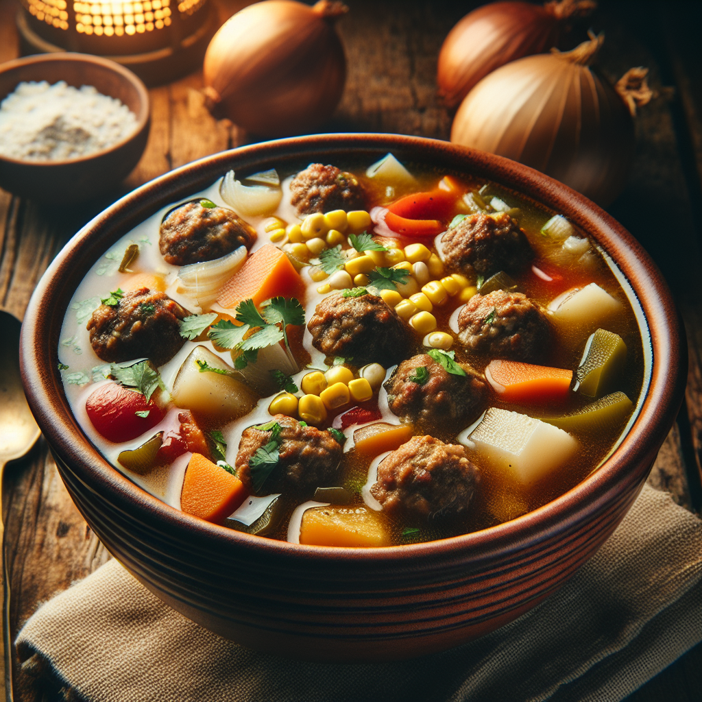 Nationalgericht Honduras: #Sopa de Albóndigas# (Rezept)