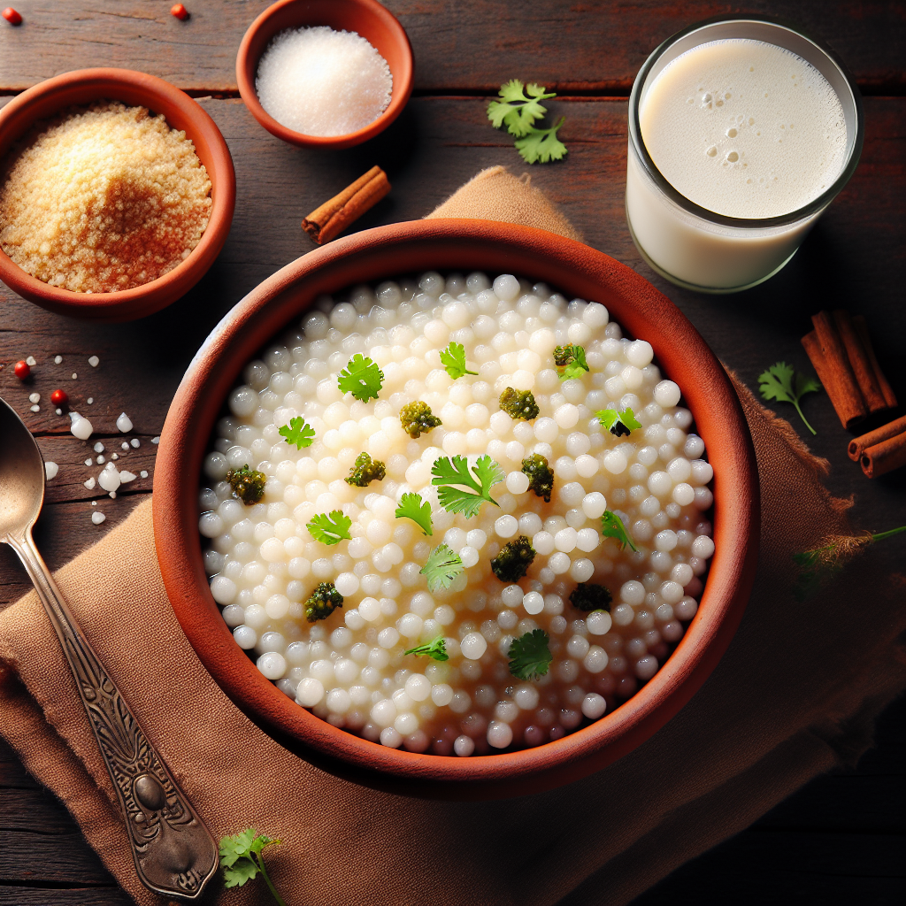 Nationalgericht Indien: #Sabudana Khichdi# (Rezept)