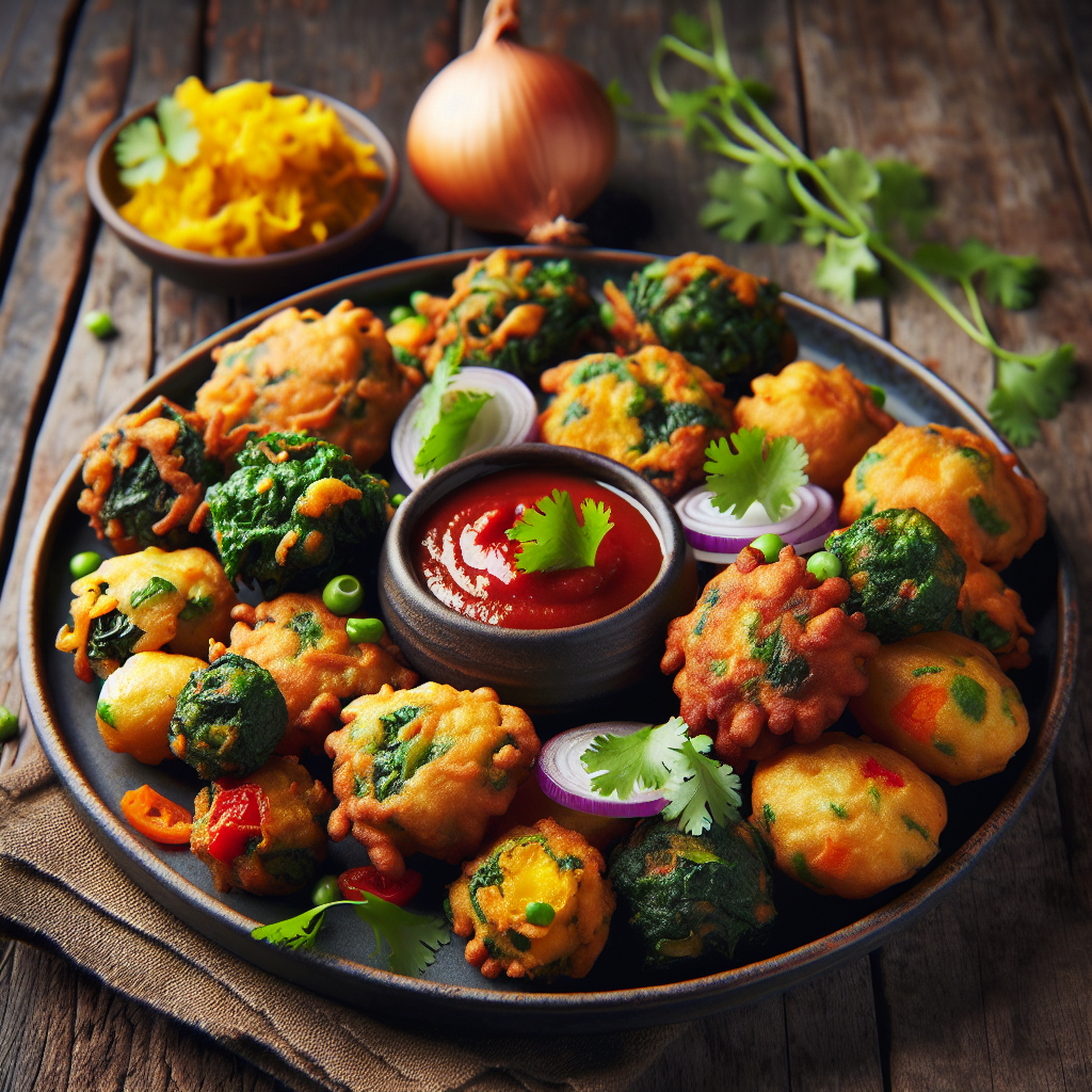 Nationalgericht Indien: #Veg Pakora# (Rezept)