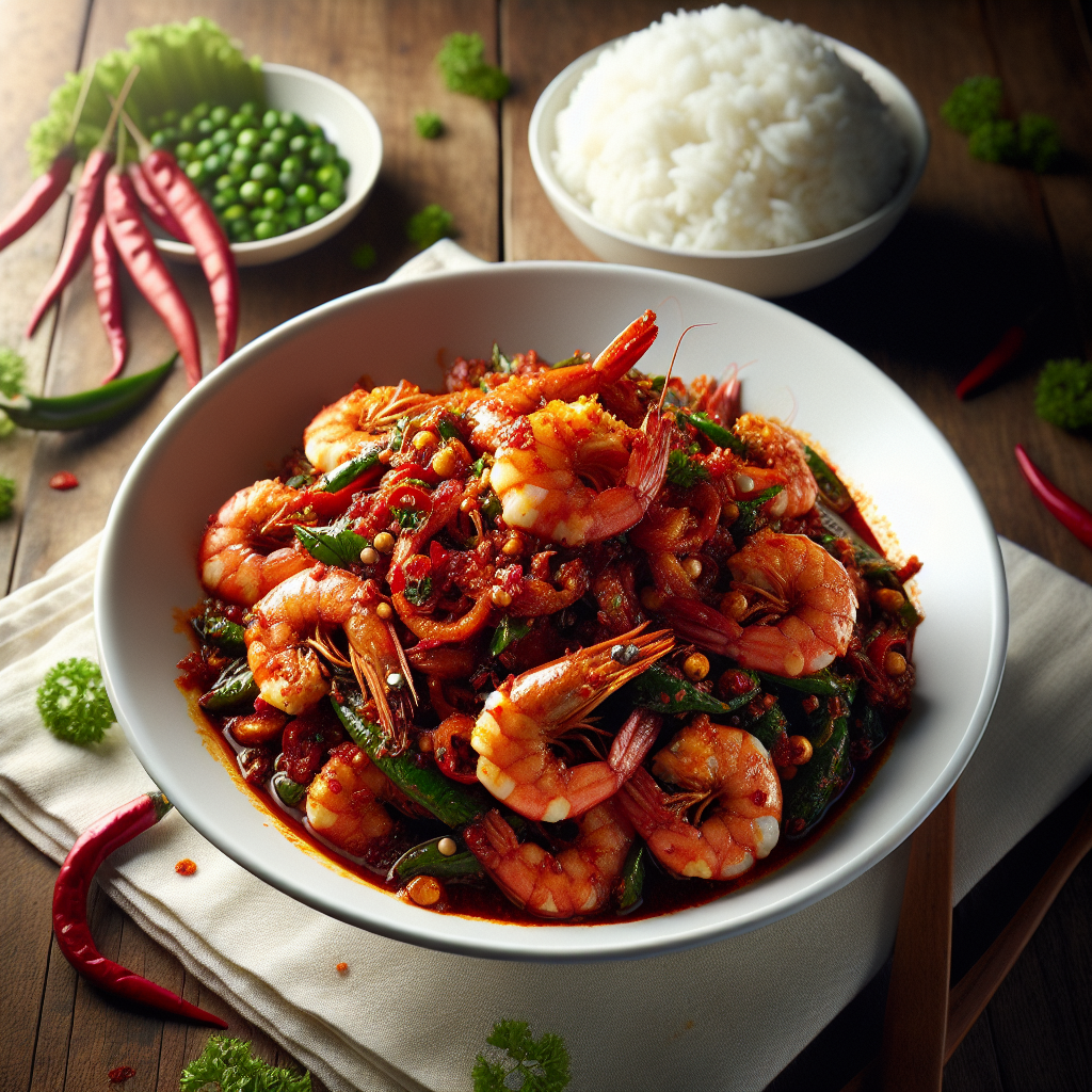 Nationalgericht Indonesien: #Sambal Udang# (Rezept)