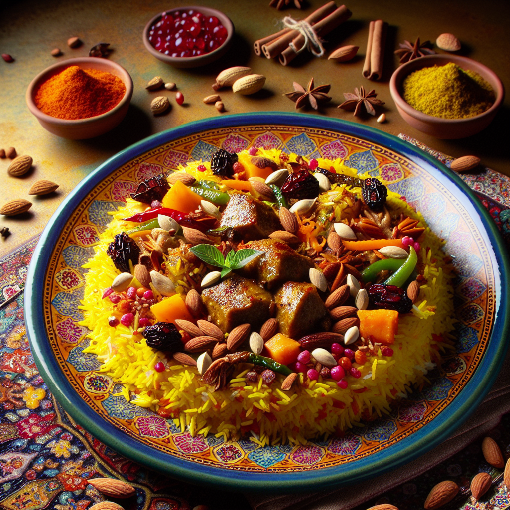 Nationalgericht Iran: #Biryani Esfahan# (Rezept)