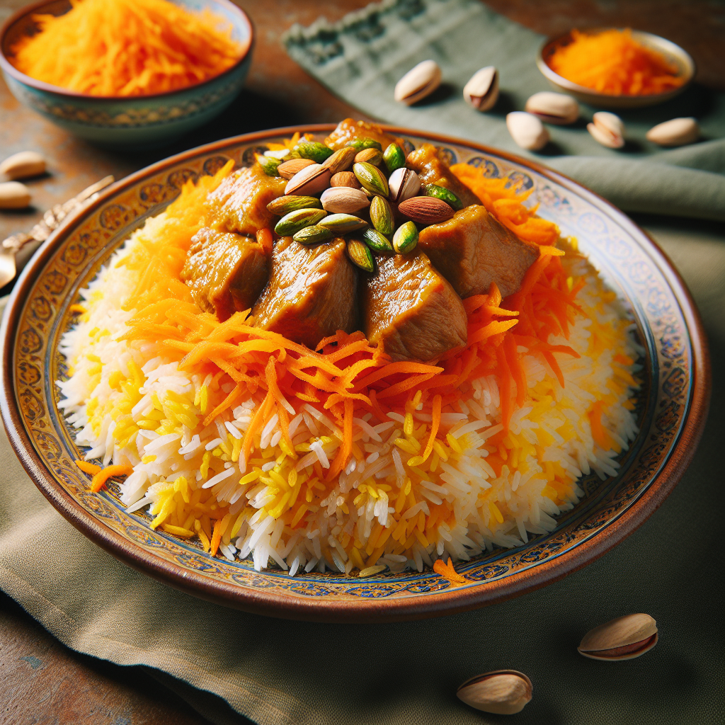 Nationalgericht Iran: #Havij Polo# (Rezept)