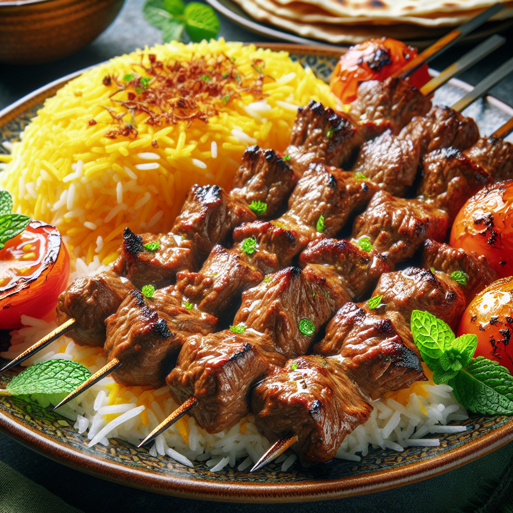 Nationalgericht Iran: #Kabab Chenjeh# (Rezept)