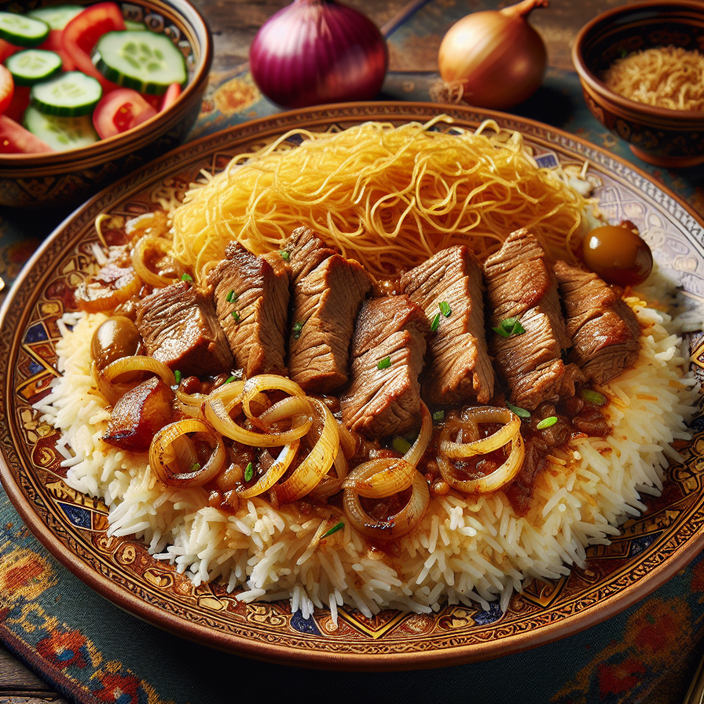 Nationalgericht Iran: #Reshteh Polow# (Rezept)