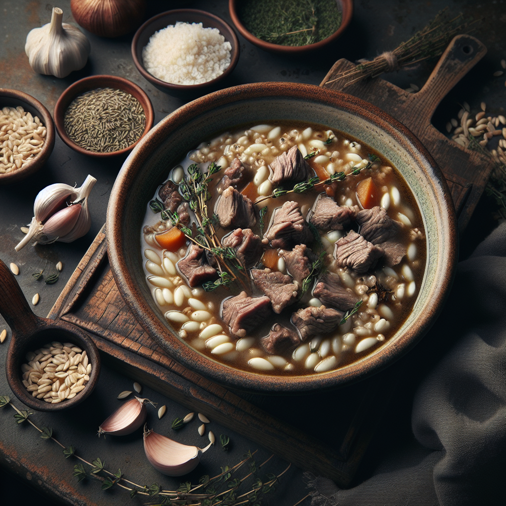 Nationalgericht Irland: #Lamb and Barley Broth# (Rezept)