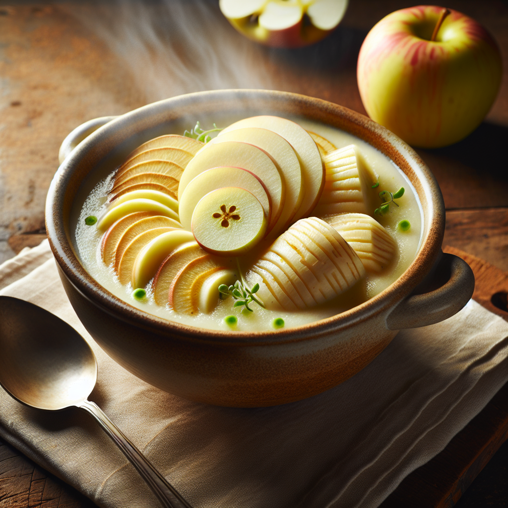 Nationalgericht Irland: #Parsnip and Apple Soup# (Rezept)