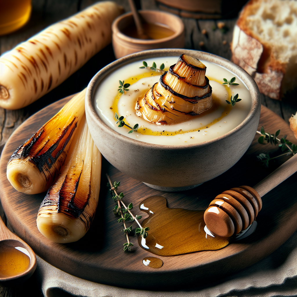 Nationalgericht Irland: #Roasted Parsnip and Honey Soup# (Rezept)