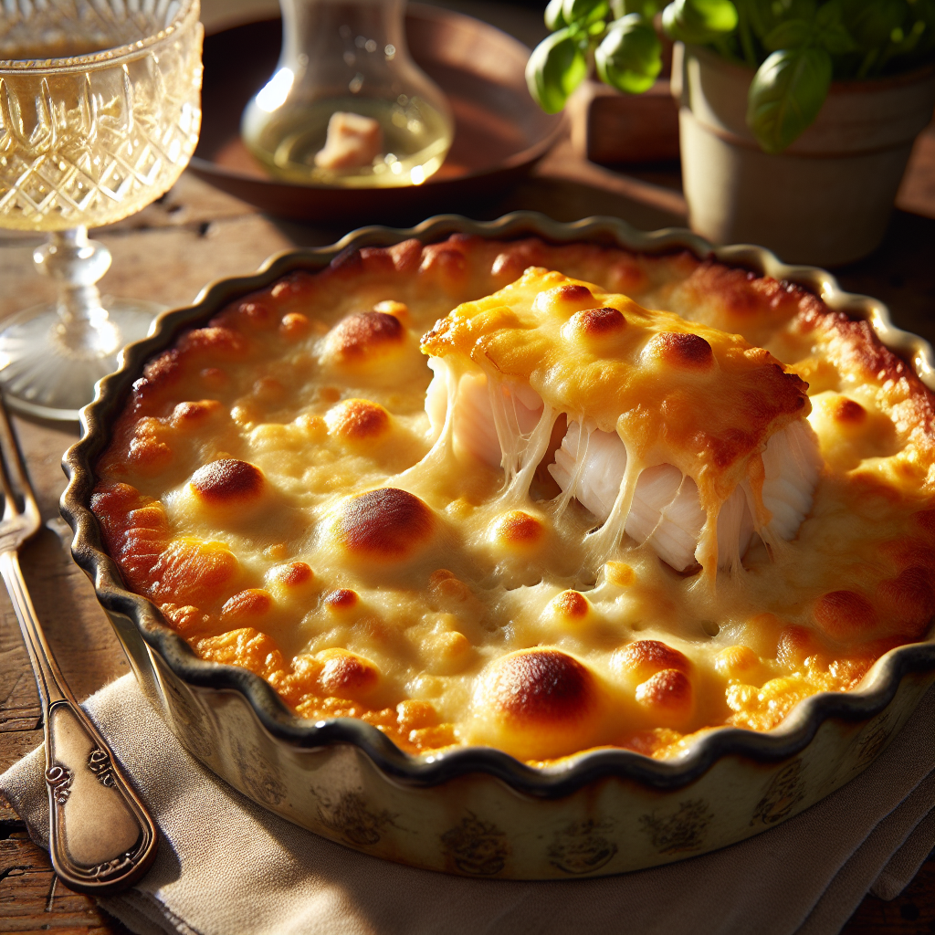 Nationalgericht Irland: #Smoked Haddock and Cheese Bake# (Rezept)