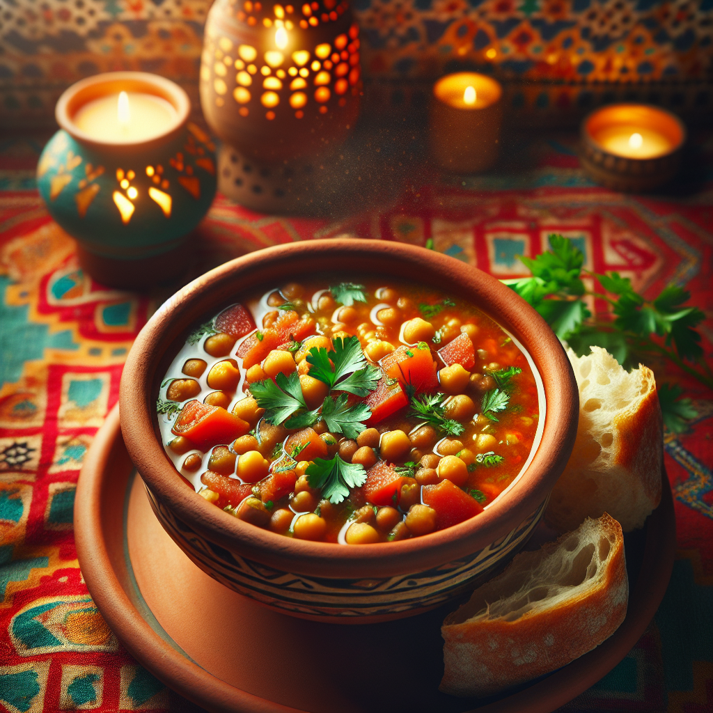 Nationalgericht Israel: #Harira Soup# (Rezept)