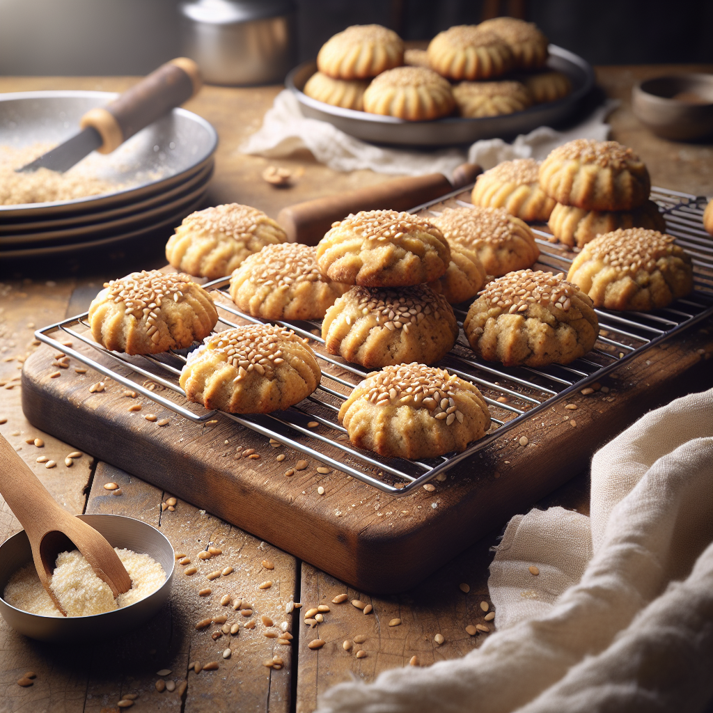 Nationalgericht Israel: #Tahini Cookies# (Rezept)