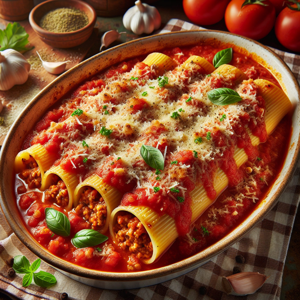 Nationalgericht Italien: #Cannelloni di Carne# (Rezept)