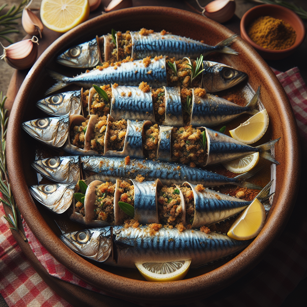 Nationalgericht Italien: #Sardine Ripiene# (Rezept)