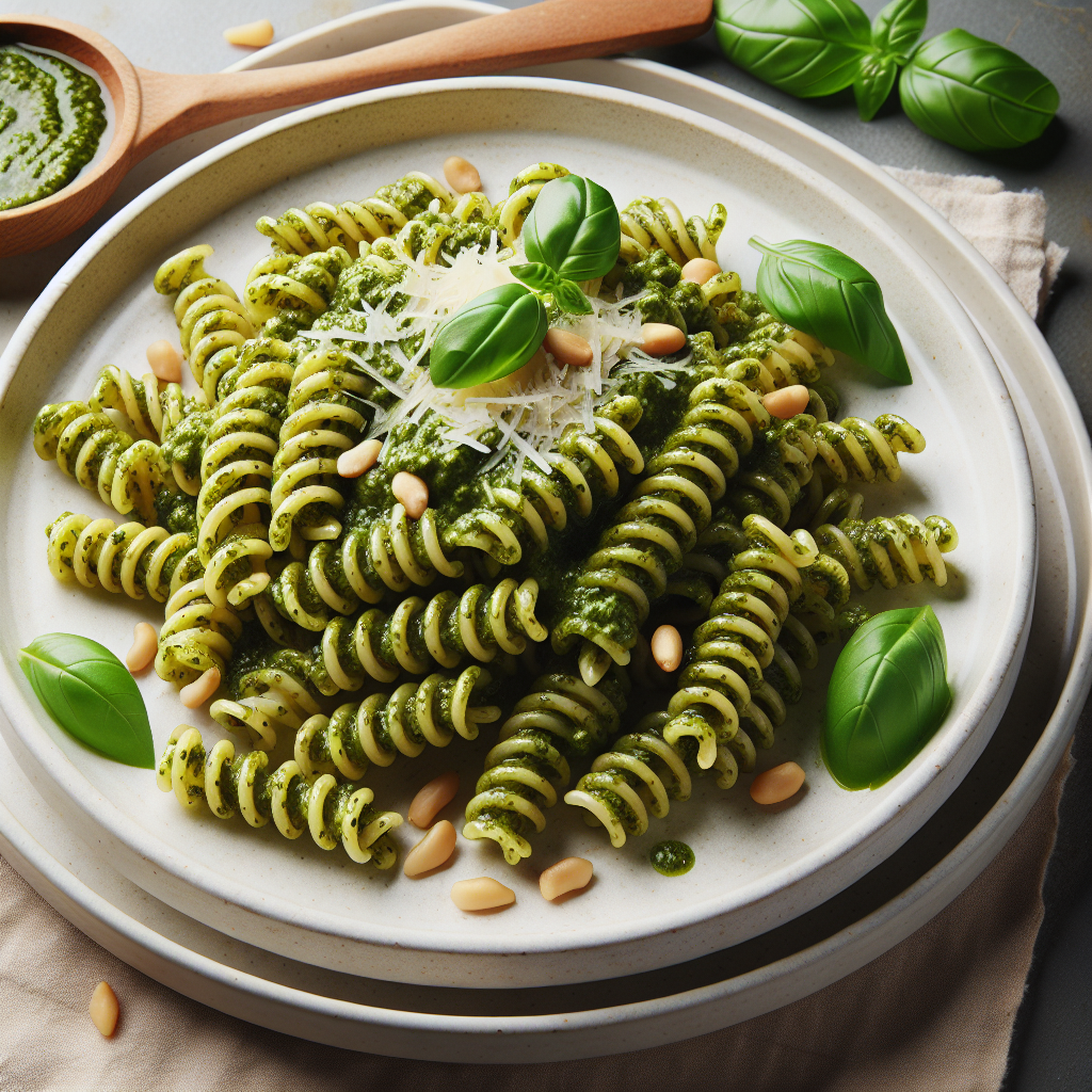 Nationalgericht Italien: #Trofie al Pesto# (Rezept)