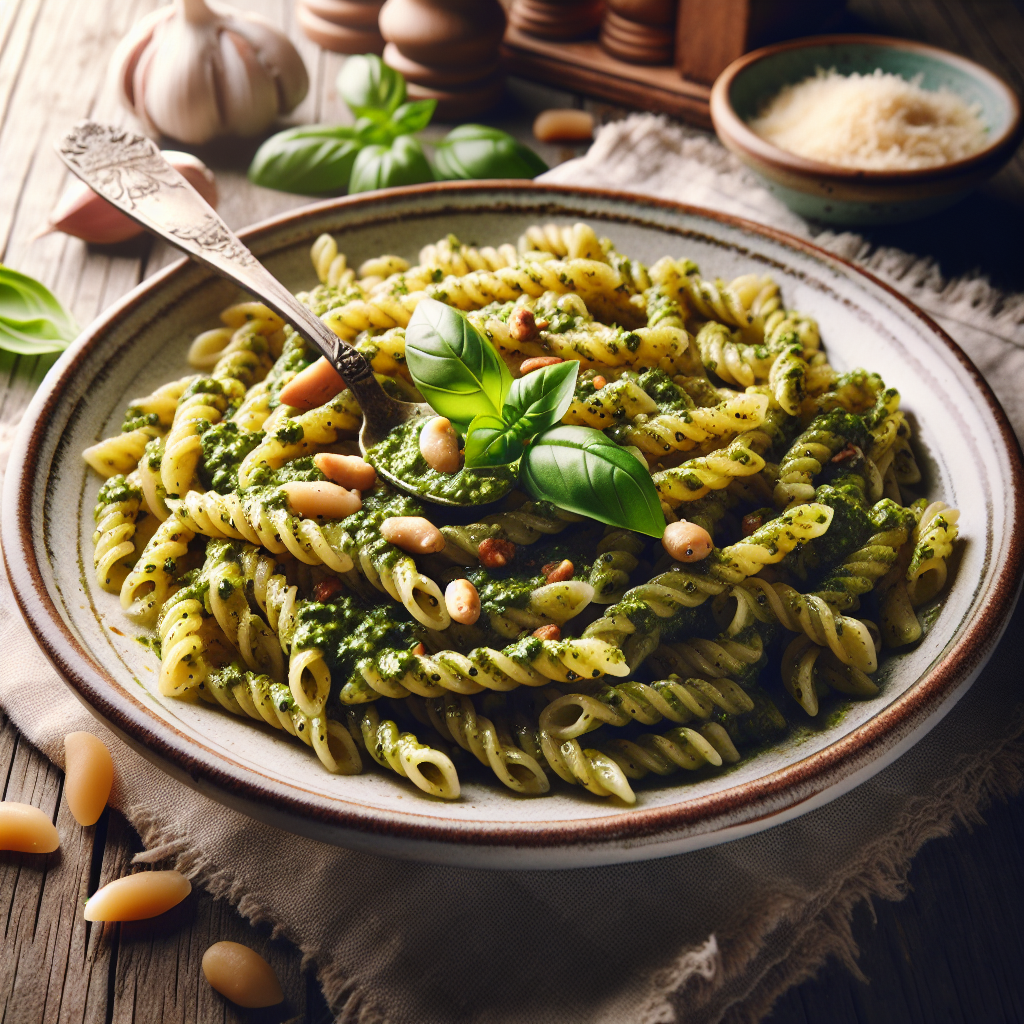 Nationalgericht Italien: #Trofie al Pesto# (Rezept)