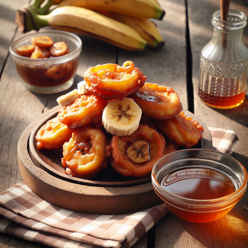 Nationalgericht Jamaika: #Banana Fritters# (Rezept)