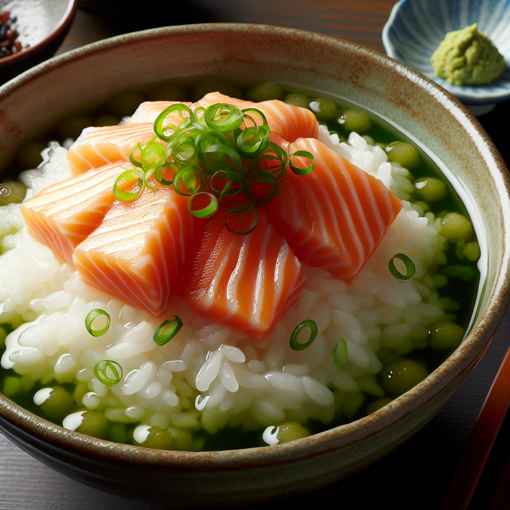 Nationalgericht Japan: #Ochazuke mit Lachs# (Rezept)