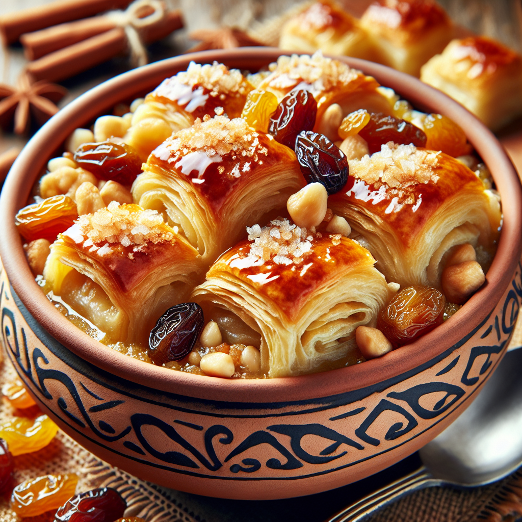 Nationalgericht Jordanien: #Umm Ali# (Rezept)