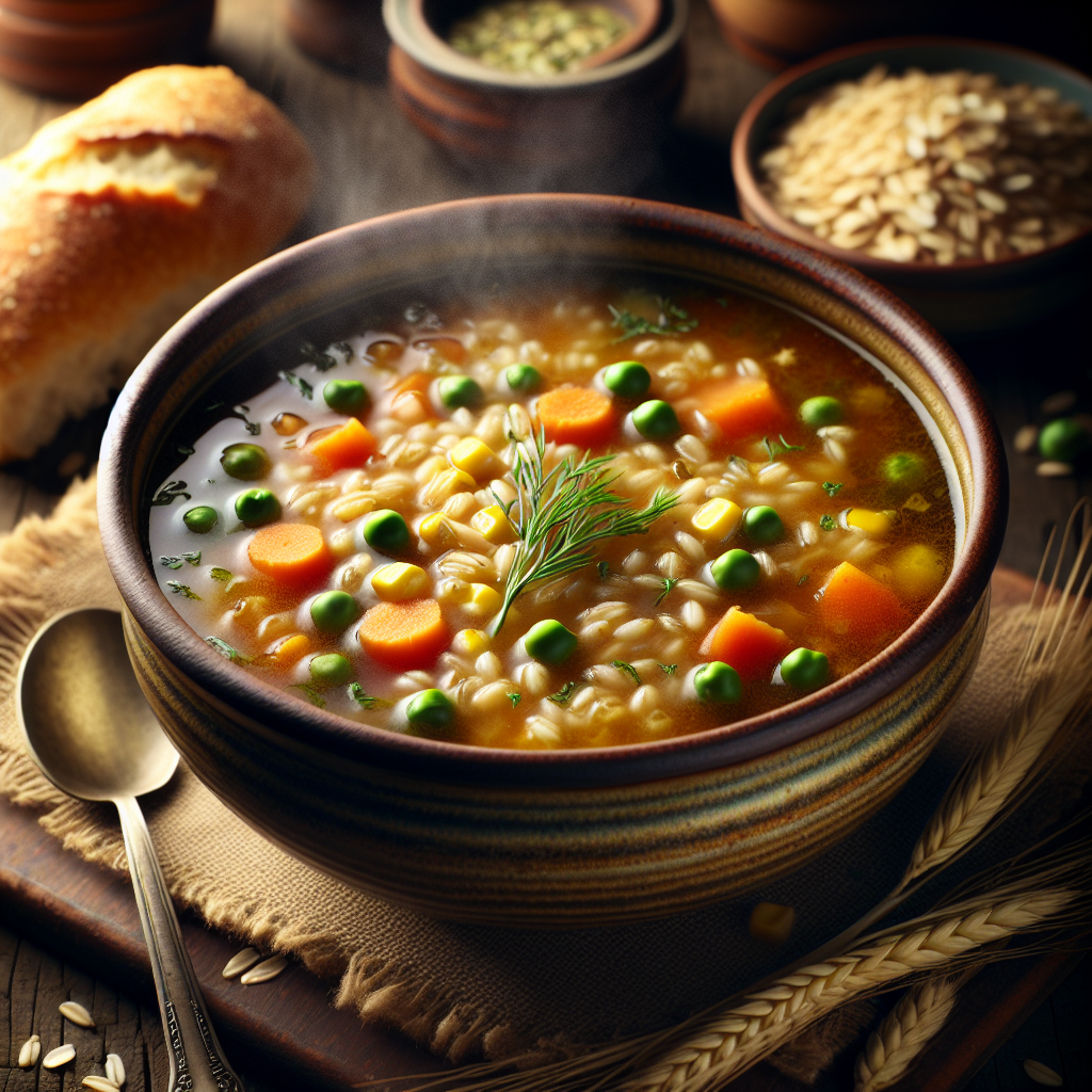 Nationalgericht Kanada: #Barley Soup# (Rezept)