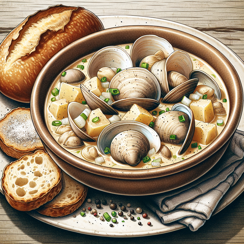 Nationalgericht Kanada: #Clam Chowder# (Rezept)