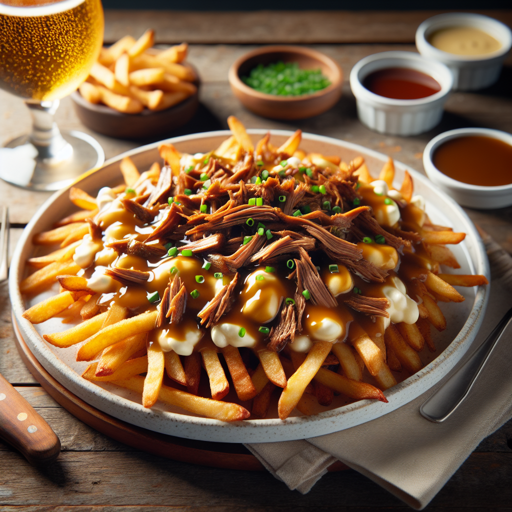 Nationalgericht Kanada: #Duck Confit Poutine# (Rezept)