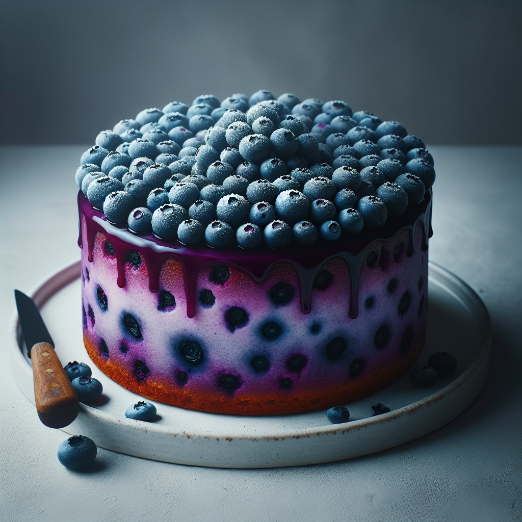 Nationalgericht Kanada: #Wild Blueberry Cake# (Rezept)