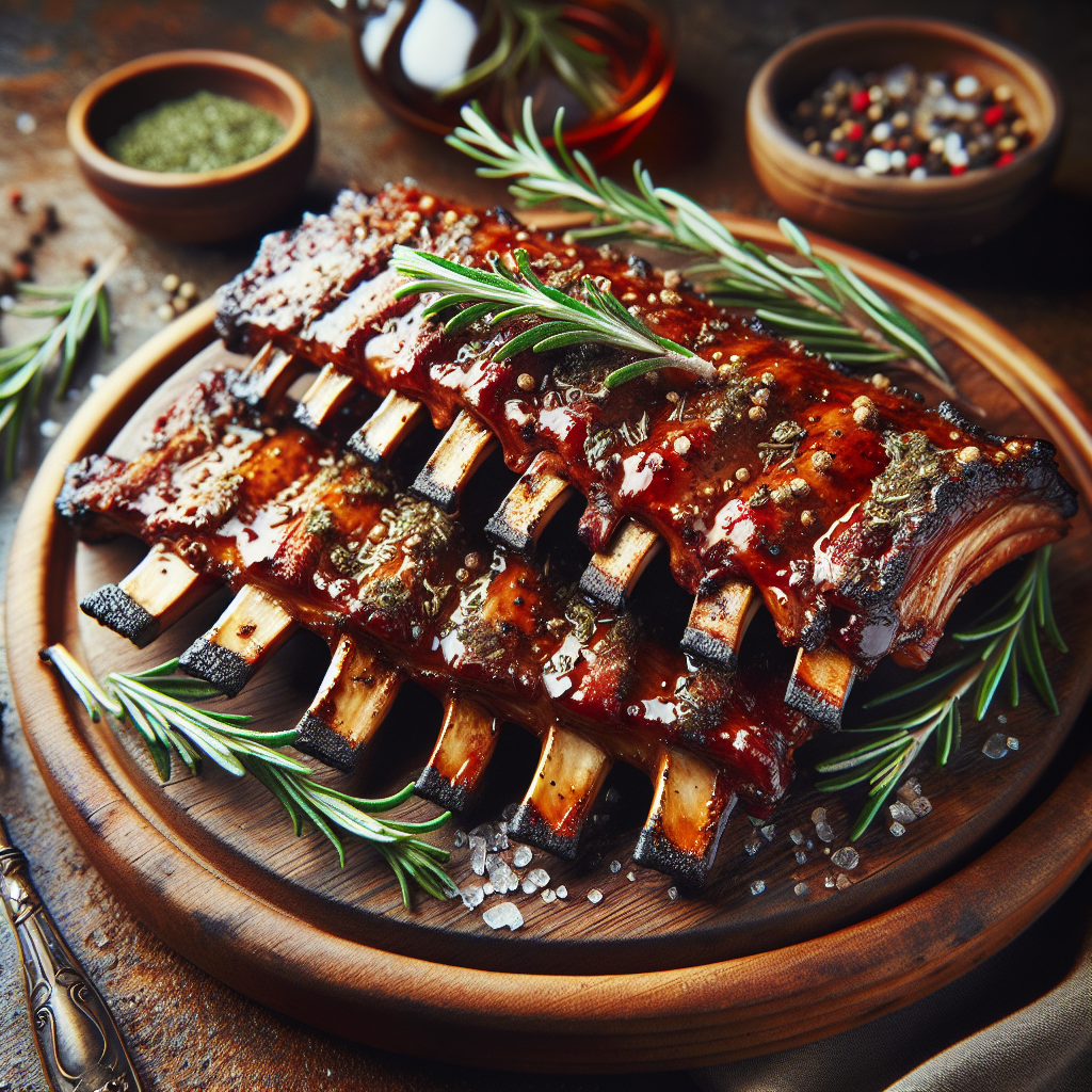 Nationalgericht Kanada: #Wild Boar Ribs# (Rezept)