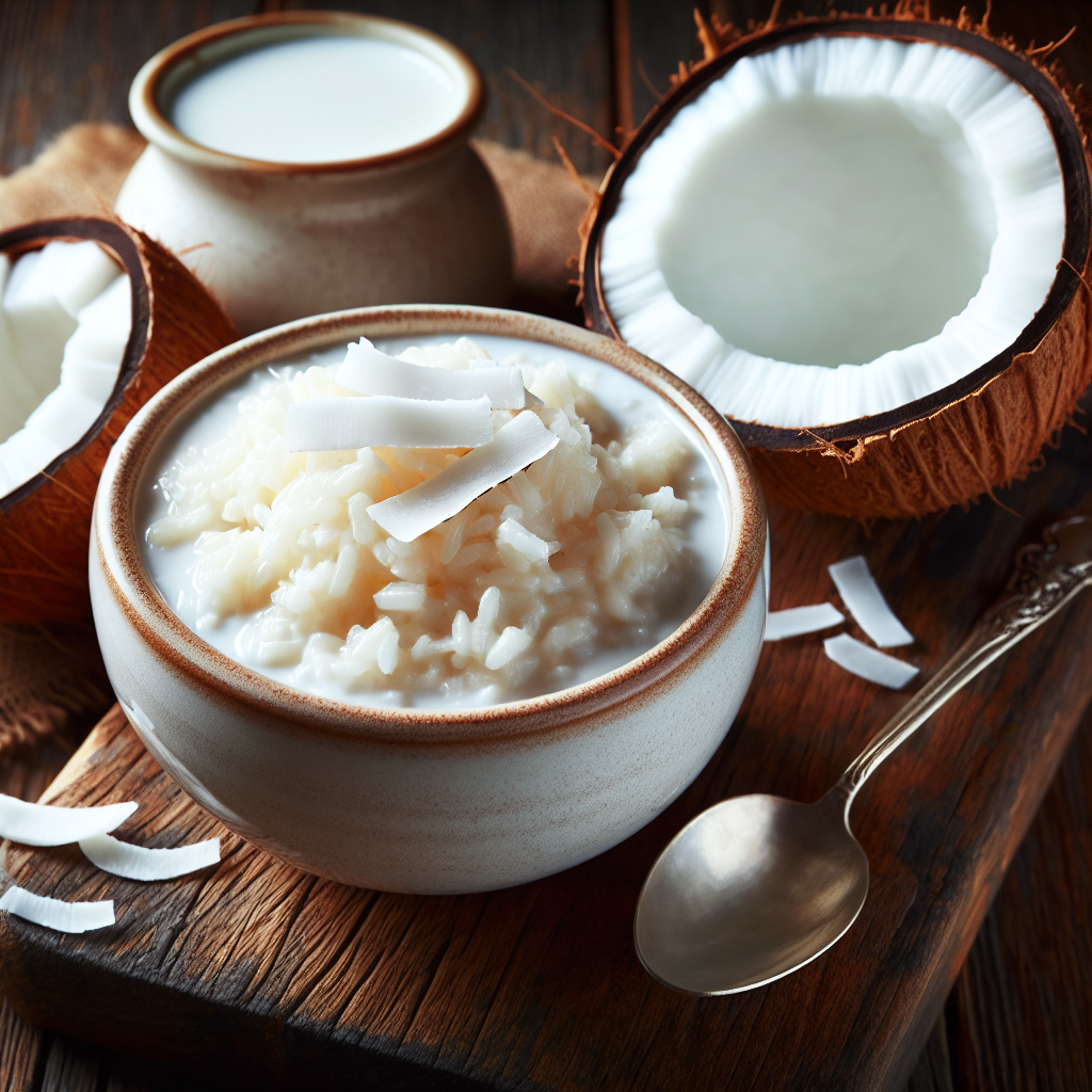 Nationalgericht Kiribati: #Coconut Rice Pudding# (Rezept)