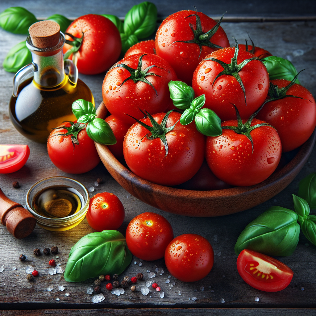 Nationalgericht Kroatien: #Rajčice s bosiljkom# (Rezept)