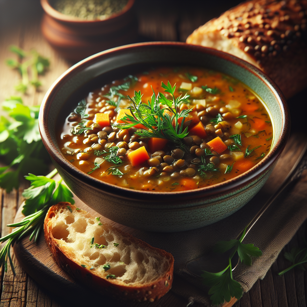 Nationalgericht Kuwait: #Lentil Soup# (Rezept)